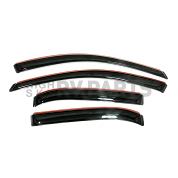 Auto Ventshade (AVS) Rainguard - Smoke Acrylic Set Of 4 - 194975