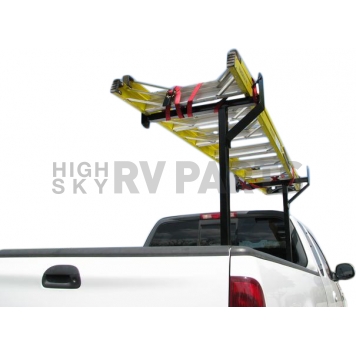 TrailFX Ladder Rack - Powder Coated Steel 250 Pound Capacity 59 Inch Height - 2599123103-3