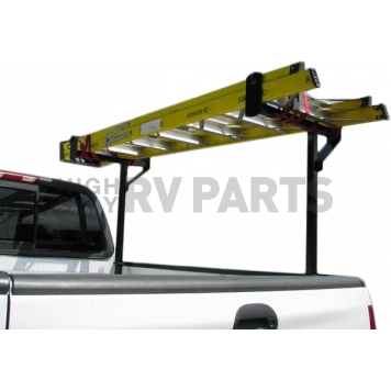 TrailFX Ladder Rack - Powder Coated Steel 250 Pound Capacity 59 Inch Height - 2599123103-4