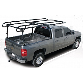 TrailFX Ladder Rack - 1500 Pound Capacity - Powder Coated Steel - FCLR001B