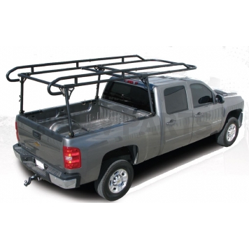 TrailFX Ladder Rack - 1500 Pound Capacity - Powder Coated Steel - FCLR001B