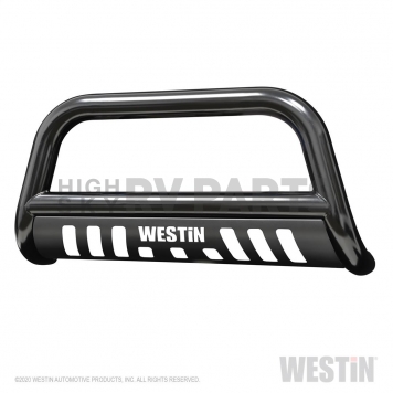 Westin Automotive Bull Bar Tube 3-1/2 Inch Black Powder Coated  Steel - 31-4025-8