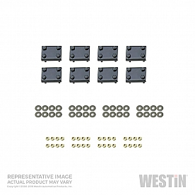 Westin Automotive Mounting Kit for Westin 4 Inch Oval/ Premier 6 Inch Oval Tube Nerf Bars - 22-1905