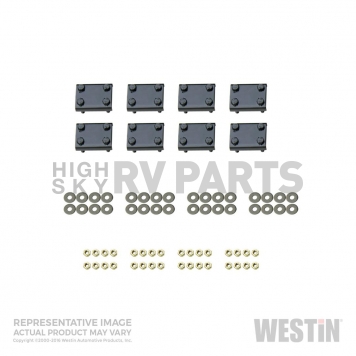 Westin Automotive Mounting Kit for Westin 4 Inch Oval/ Premier 6 Inch Oval Tube Nerf Bars - 22-1905