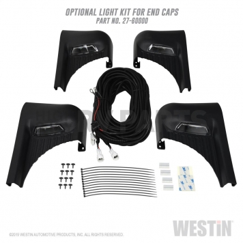 Westin Automotive Running Board Polished Aluminum Stationary - 27-64760-2
