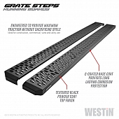 Westin Automotive Running Board Black Textured Powder Coated Steel Stationary - 27-74765