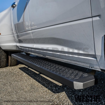 Westin Automotive Running Board Black Textured Powder Coated Steel Stationary - 27-74765-3
