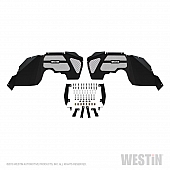 Westin Automotive Fender Well Liner Steel Black - Front Set Of 2 - 62-11005