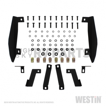Westin Automotive Fender Well Liner Steel Black - Front Set Of 2 - 62-11005-5