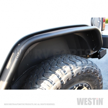 Westin Automotive Fender Well Liner Steel Black - Rear Set Of 2 - 62-11015-4