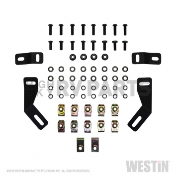 Westin Automotive Fender Well Liner Steel Black - Rear Set Of 2 - 62-11015-6