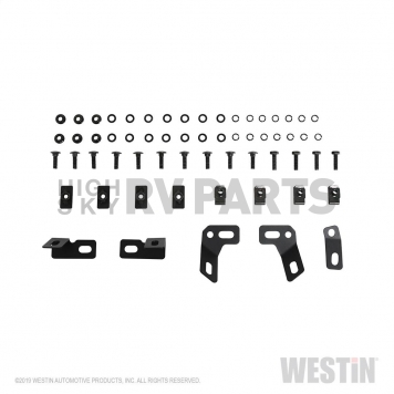 Westin Automotive Fender Well Liner Steel Black - Front Set Of 2 - 62-11025-6