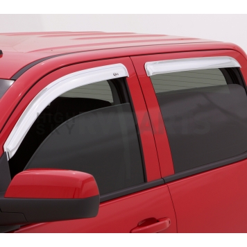 Auto Ventshade (AVS) Rainguard - Chrome Plated Acrylic Set Of 4 - 684975-2