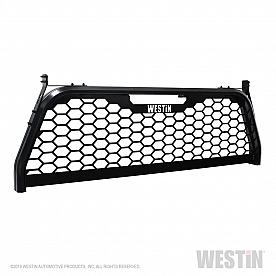 Westin Automotive Headache Rack Mesh Aluminum Black Powder Coated - 57-81025