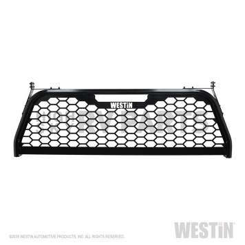 Westin Automotive Headache Rack Mesh Aluminum Black Powder Coated - 57-81025-11