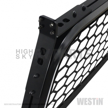 Westin Automotive Headache Rack Mesh Aluminum Black Powder Coated - 57-81025-7