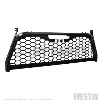 Westin Automotive Headache Rack Mesh Aluminum Black Powder Coated - 57-81035