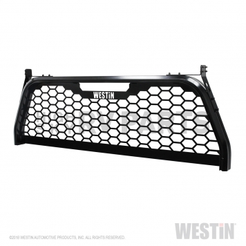 Westin Automotive Headache Rack Mesh Aluminum Black Powder Coated - 57-81035-11