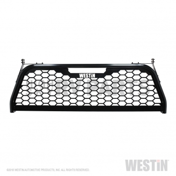 Westin Automotive Headache Rack Mesh Aluminum Black Powder Coated - 57-81035-12
