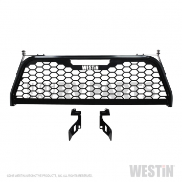 Westin Automotive Headache Rack Mesh Aluminum Black Powder Coated - 57-81035-14