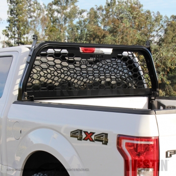 Westin Automotive Headache Rack Mesh Aluminum Black Powder Coated - 57-81035-2