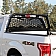 Westin Automotive Headache Rack Mesh Aluminum Black Powder Coated - 57-81035