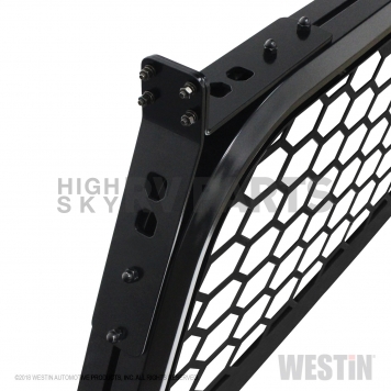 Westin Automotive Headache Rack Mesh Aluminum Black Powder Coated - 57-81035-7