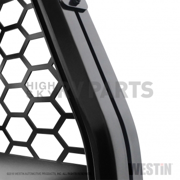 Westin Automotive Headache Rack Mesh Aluminum Black Powder Coated - 57-81035-8