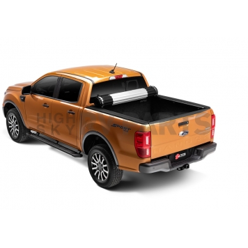 BAK Industries Tonneau Cover Hard Rolling-Up Black Matte Aluminum/ Vinyl - 79333-1