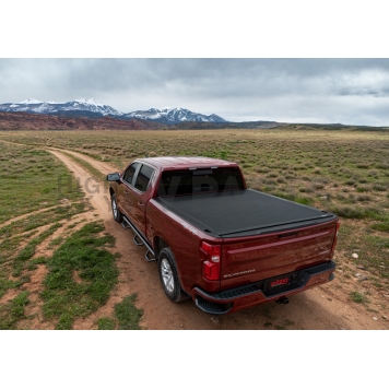 Extang Tonneau Cover Hard Folding Black Matte EnduraCoat Vinyl Covered Aluminum - 85830-15