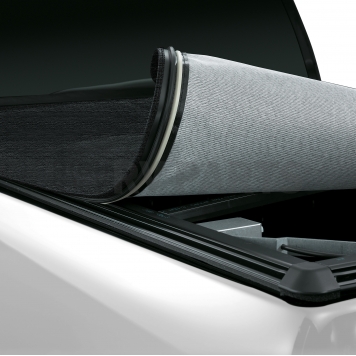 Lund International Tonneau Cover Soft Roll-Up Black Canvas/ Twill Weaved Fabric - 99898-1