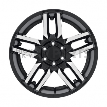 Black Rhino Wheel Mesa - 20 x 9 Black With Natural Face - 2090MSA-86140F12-2