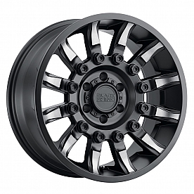 Black Rhino Wheel Mission - 20 x 9 Black With Natural Tinted Accents - 2090MSN-86140M12
