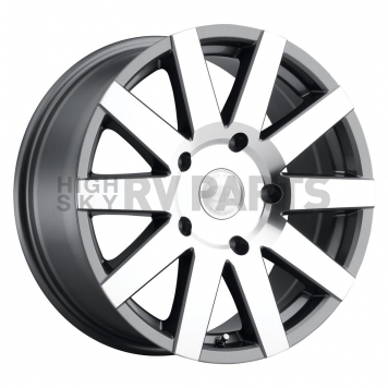 Black Rhino Wheel Journey - 17 x 7.5 Gun Metal With Natural Face - 1775JRN456140G12