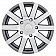 Black Rhino Wheel Journey - 17 x 7.5 Gun Metal With Natural Face - 1775JRN456140G12
