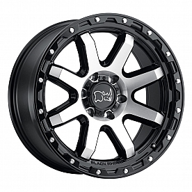 Black Rhino Wheel Coyote - 17 x 9 Natural Face - 1790CYT-86140B12