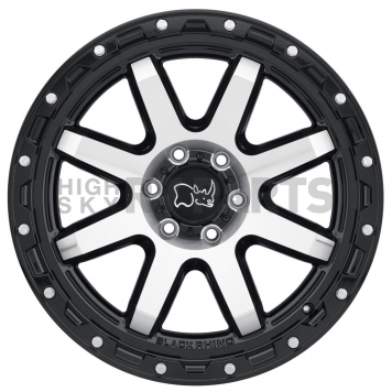 Black Rhino Wheel Coyote - 17 x 9 Natural Face - 1790CYT-86140B12-2