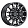 Black Rhino Wheel Mission - 17 x 8.5 Black With Natural Tinted Accents - 1785MSN-86140M12