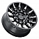 Black Rhino Wheel Mission - 17 x 8.5 Black With Natural Tinted Accents - 1785MSN-86140M12