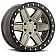 Black Rhino Wheel Attica - 17 x 9 Bronze With Black Lip - 1790ATA126140Z12