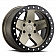 Black Rhino Wheel Crawler - 17 x 8.5 Bronze With Black Lip - 1785CRL-26140Z12