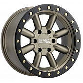 Black Rhino Wheel Hachi - 17 x 8.5 Bronze With Black Lip - 1785HCH-06140Z12