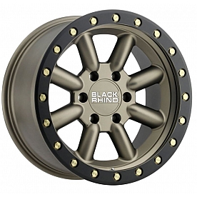 Black Rhino Wheel Hachi - 17 x 8.5 Bronze With Black Lip - 1785HCH-06140Z12