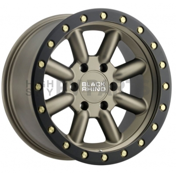 Black Rhino Wheel Hachi - 17 x 8.5 Bronze With Black Lip - 1785HCH-06140Z12