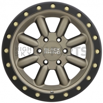 Black Rhino Wheel Hachi - 17 x 8.5 Bronze With Black Lip - 1785HCH-06140Z12-2