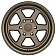 Black Rhino Wheel Rumble - 17 x 8.5 Bronze - 1785RBL-26140Z12
