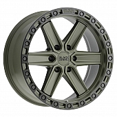 Black Rhino Wheel Henderson - 17 x 9 Olive Green With Black Lip And Bolts - 1790HDS126140N12