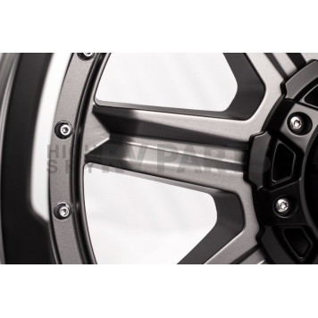 Grid Wheel GD10 - 20 x 9 Anthracite Gray With Black Lip - GD1020090237A0006-2