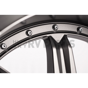 Grid Wheel GD10 - 20 x 9 Anthracite Gray With Black Lip - GD1020090237A0006-3