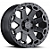 Black Rhino Wheel Warlord - 17 x 9 &nbsp;Gunmetal - 1790WAR126140G12